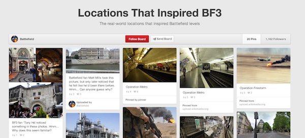 Battlefield Pinterest