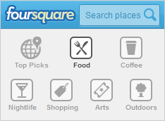 Personalized Local Search Foursquare Search Places