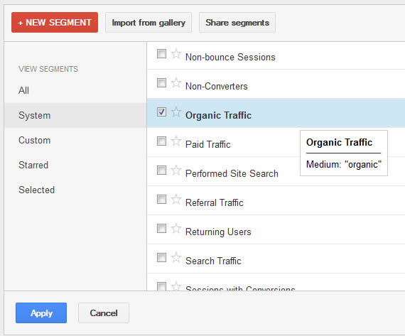 mobile-panda-ga-organic-segment