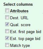 Google AdWords Enabling Top Page Bid