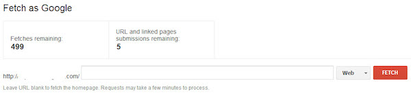 GWT Fetch as Google GWT Fetch as Google