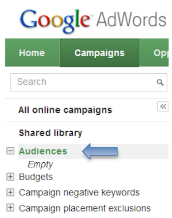 adwords-shared-library-audiences