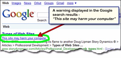 this-site-may-harm-your-computer-google-warning