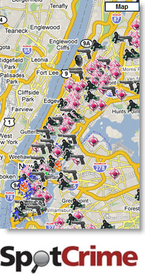Google Maps Spotcrime.com Mashup – Search Engine Watch