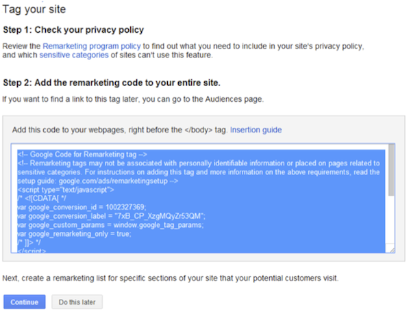 tag-your-site-remarketing-code