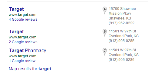 Target Google Local Listings Target Google Local Listings
