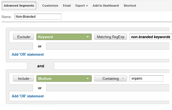 google-analytics-advanced-segment-non-branded