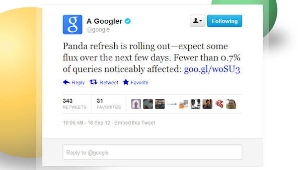 google-panda-sept-18-tweet