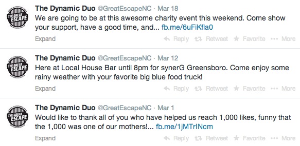 Find Your Favorite Food Truck via Twitter Find Your Favorite Food Truck via Twitter