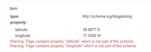 structured-data-warning