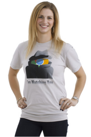 Scroogled T-shirt I'm Watching You