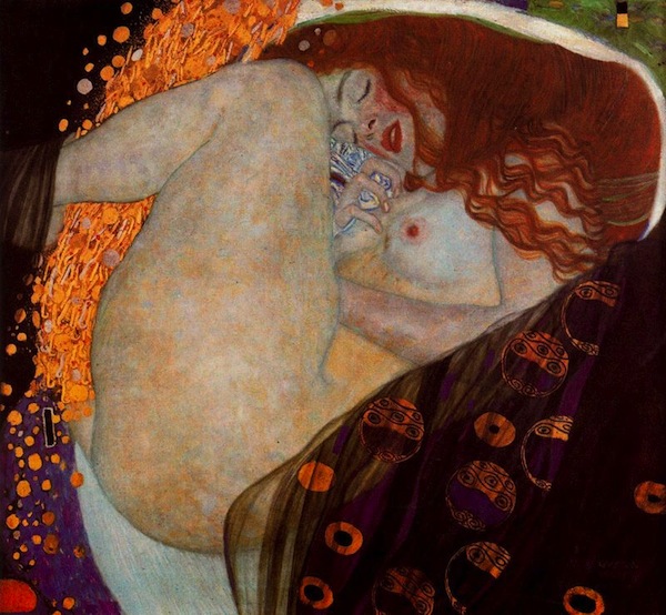 gustav-klimt-danae