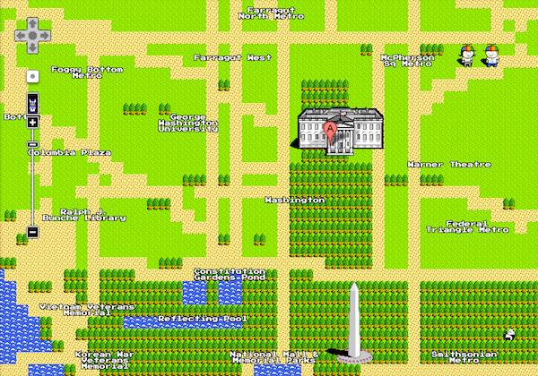 google-8-bit-maps-white-house