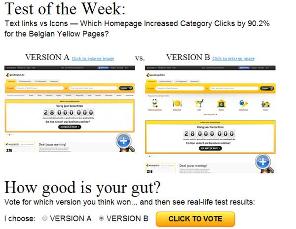 WhichTestWon Test of the Week WhichTestWon Test of the Week