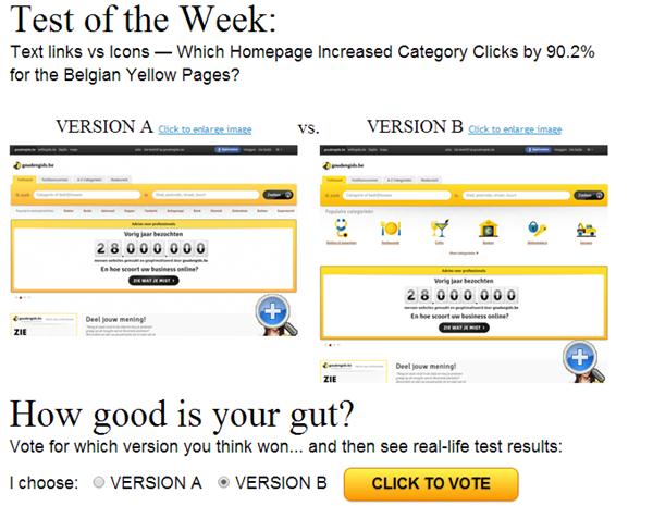 WhichTestWon Test of the Week