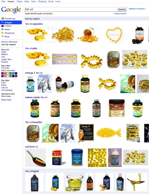 Fish Oil Sort By Subject Google Image SEO