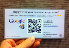 Google Places Review flyer by EZlocal