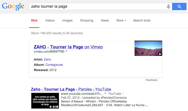 Zaho Tourner La Page Google Search
