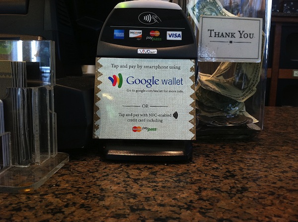 Google Wallet NFC Payment Machine