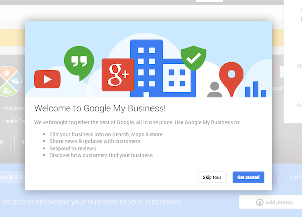 Welcome to Google My Business