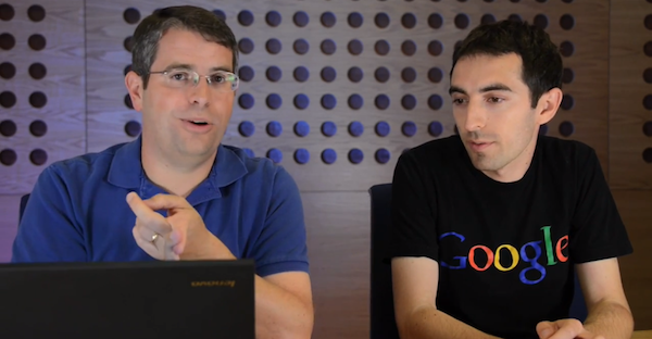 Matt Cutts and Nelson of Google