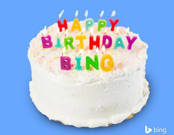 Happy Birthday Bing Cake