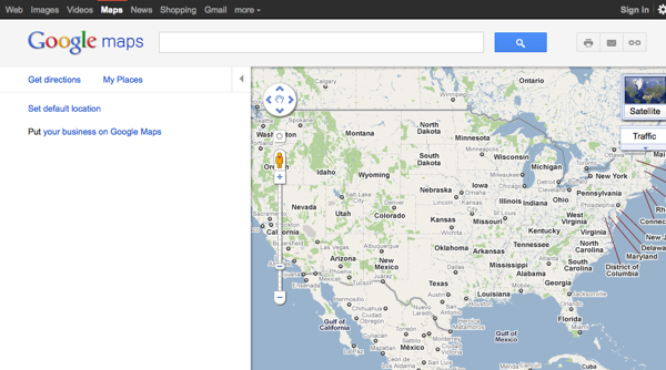 Google Maps New Look