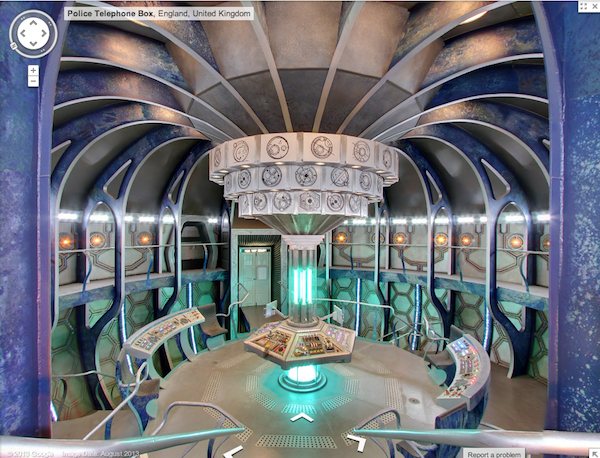 Google Maps Doctor Who Easter Egg