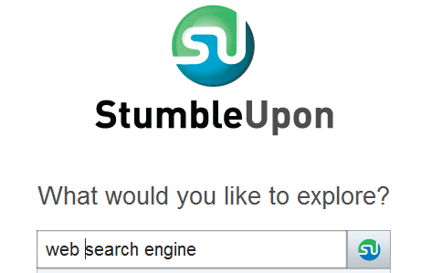 StumbleUpon Goes Search