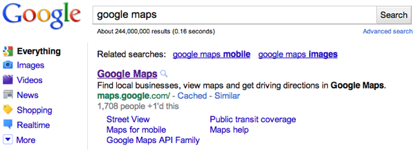 Google Maps People Have Plus 1d