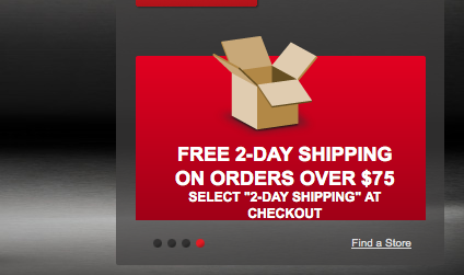 free shipping offer