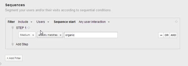 Organic Search Any Interaction