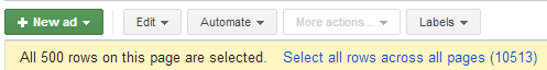 adwords-select-all-rows