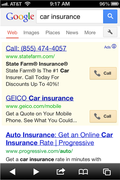 car-insurance-adwords-call-extensions