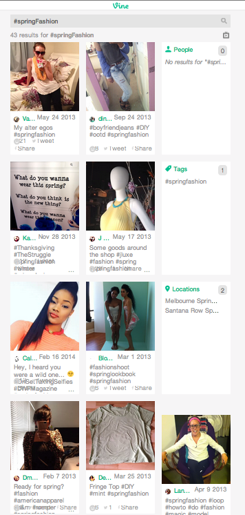 Vine Springfashion Search Results