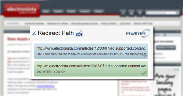 Redirect Path