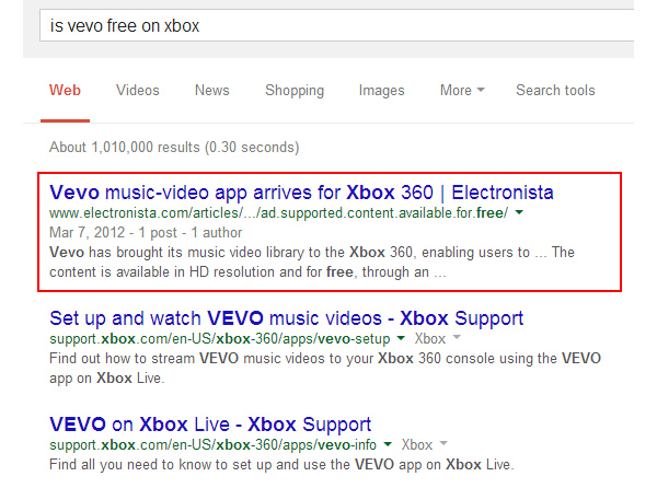 Is Vevo Free on Xbox Desktop Search Results Is Vevo Free on Xbox Desktop Search Results