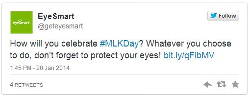 Eyesmart MLKDay Tweet Eyesmart MLKDay Tweet
