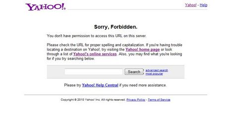 Yahoo Pulse forbidden access.JPG