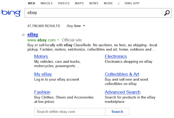 bing-ebay-serp