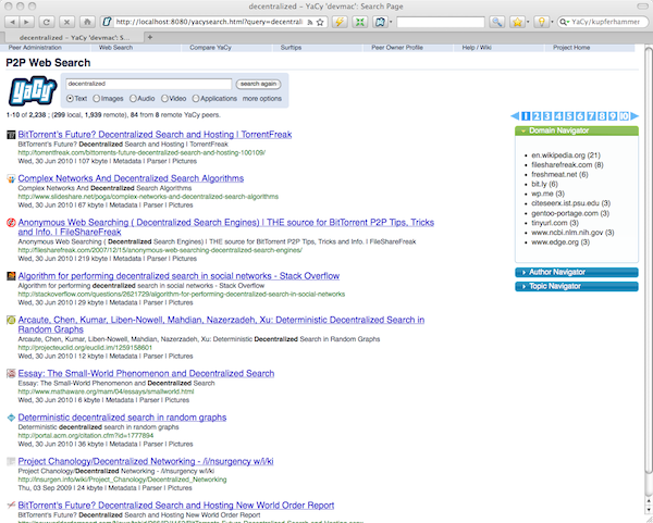 yacy-decentralized-search-result